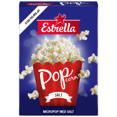 Estrella Estrella Micropopcorn Salt 3-pack 16 X 240 G