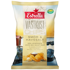 Estrella Estrella V&auml;stkust Sm&ouml;r & Havssalt 10 X 180 G