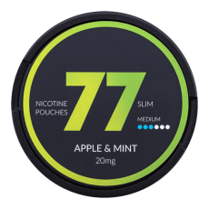  77 Apple Mint Slim Medium All White