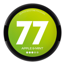 77 snus 77 Apple Mint Slim Medium All White
