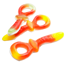 Haribo HAR J&auml;tte Nappar Frukt 2,5 KG