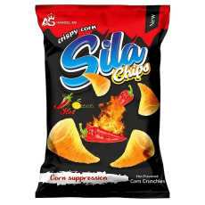 Sila Sila Snacks Hot 24 X 55 G