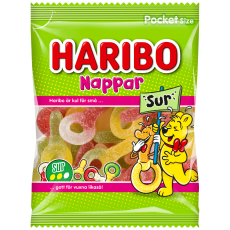 Haribo HAR Nappar Sur 22 X 80 G