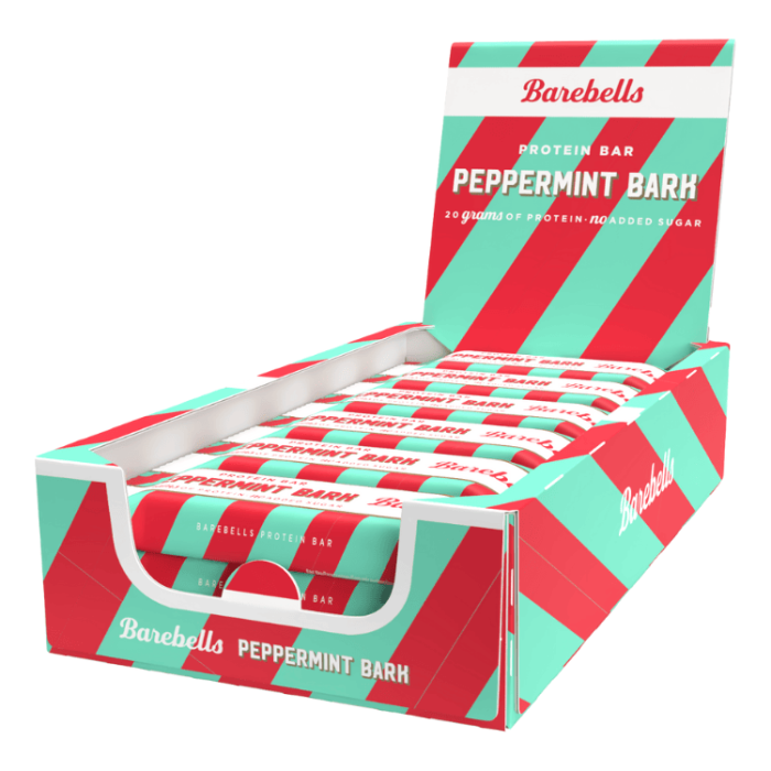  Barebells Bar Peppermint Bark 12 X 55 G