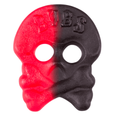 Bubs Bubs Raspberry Salty Licorice Skalle 4 KG