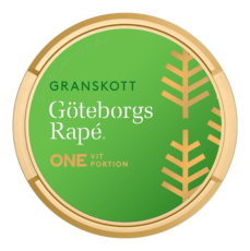  G&ouml;teborgs Rap&eacute; ONE White Granskott