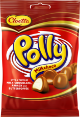 Cloetta CLO Polly Milkchoco R&ouml;d 20 X 130 G