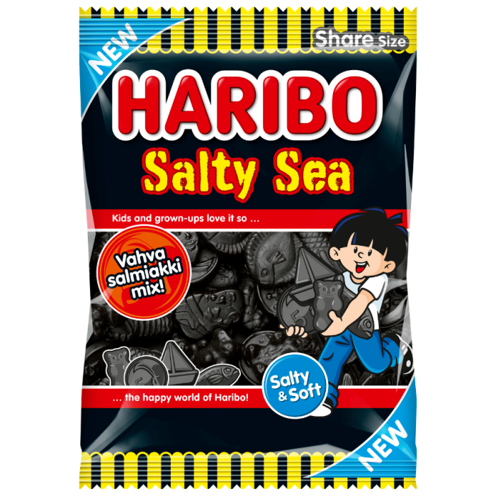 Haribo HAR Salty Sea 14 X 170 G