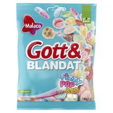 Malaco MAL G&B Fizzy Pop 36 X 130 G
