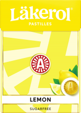 L&auml;kerol L&auml;kerol Lemon Sugarfree 48 X 25 G