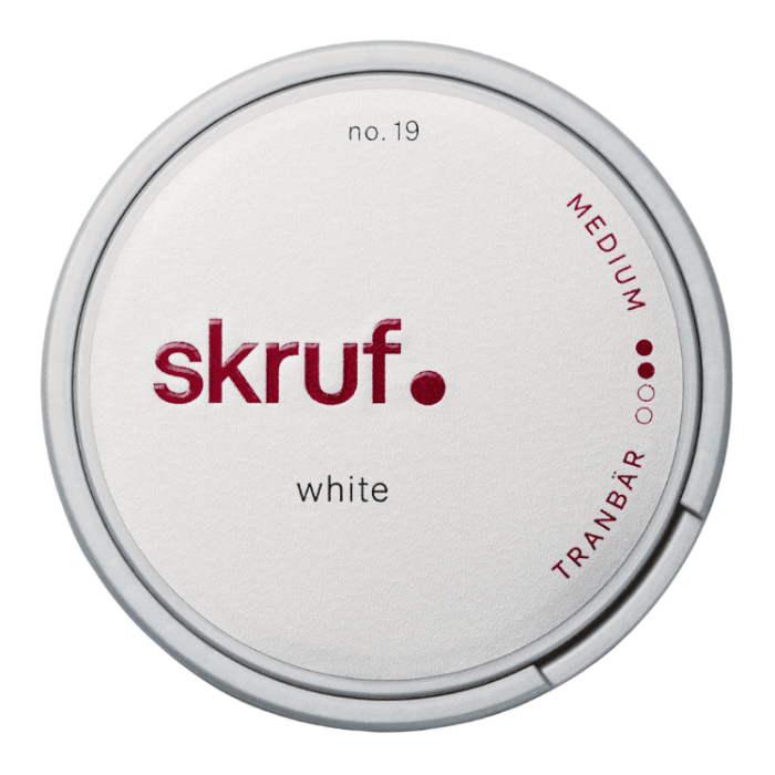  Skruf Tranbär White/21,6 g