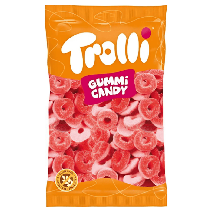 Trolli Trolli Red Fruits Mini Rings 1 KG