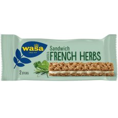 Wasa WASA Sandwich Cheese & French Herbs 24 X 30 G