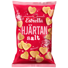 Estrella EST Hjärtan Salt 12 X 85 G