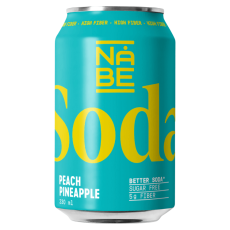  N&Aring;BE Peach/Pineapple Soda 12 X 33 CL