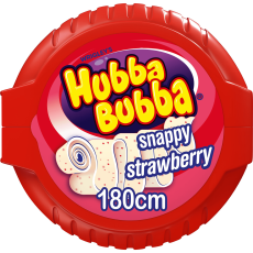 Wrigleys Hubba Bubba Tape Strawberry 12 X 56 G