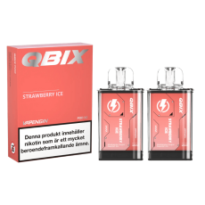  QBIX 14 MG Strawberry Ice 5 X 2-PACK