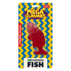  Felko Mega Gummies Swedish Candy Fish 14 X 120 G