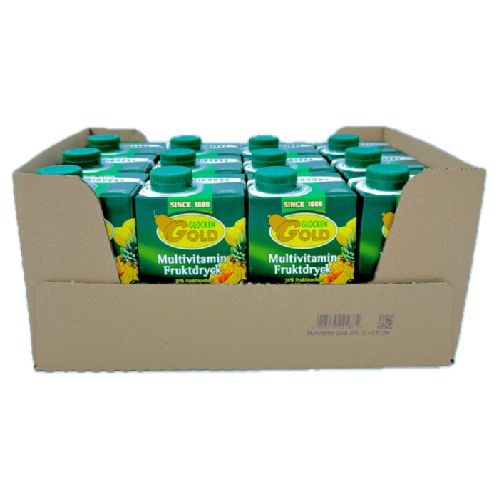 Glockengold Glockengold Grab N Go Multivitamin 12 X 50 CL