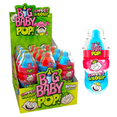 Bazooka Bazooka Big Baby Pop Sour 12 X 32 G