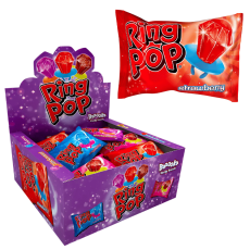Bazooka Bazooka Ring Pop 24 X 10 G