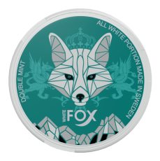  White Fox Double Mint All White Slim Portion