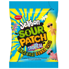 Sour Patch Mondelez Sour Patch Tropical 10 X 160 G