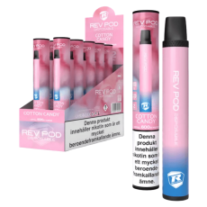  REV Disposable 10 MG Cotton Candy 10-PACK