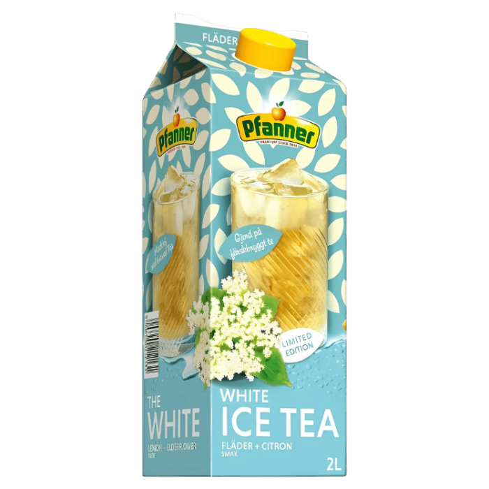 Pfanner Pfanner Ice Tea Fläder 6 X 2 L