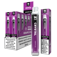  N One Crystal Grape Ice Vape 20 MG 10-PACK