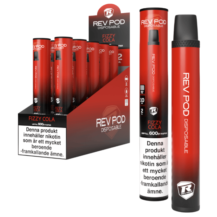  REV Disposable 10 MG Cola 10-PACK