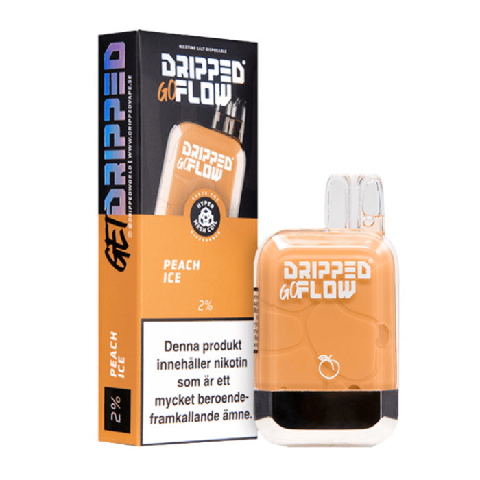  Dripped GoFlow Peach Ice 20 MG 10-Pack