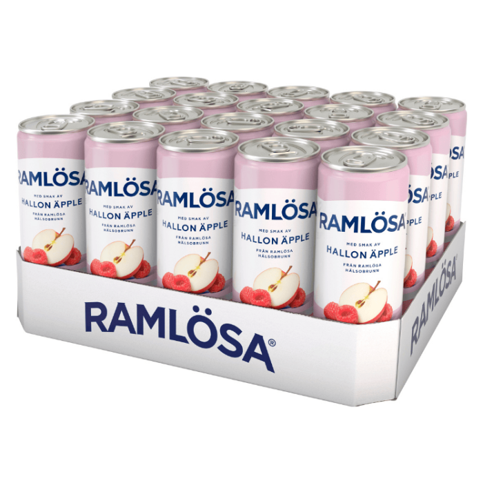 Ramlösa Ramlösa Hallon Äpple 20 X 33 CL