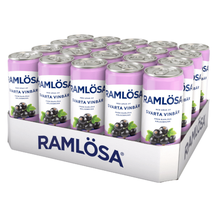 Ramlösa Ramlösa Svarta Vinbär 20 X 33 CL