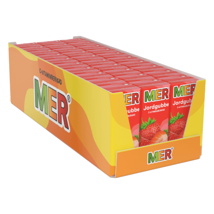 Mer Mer Jordgubb 30 X 20 CL