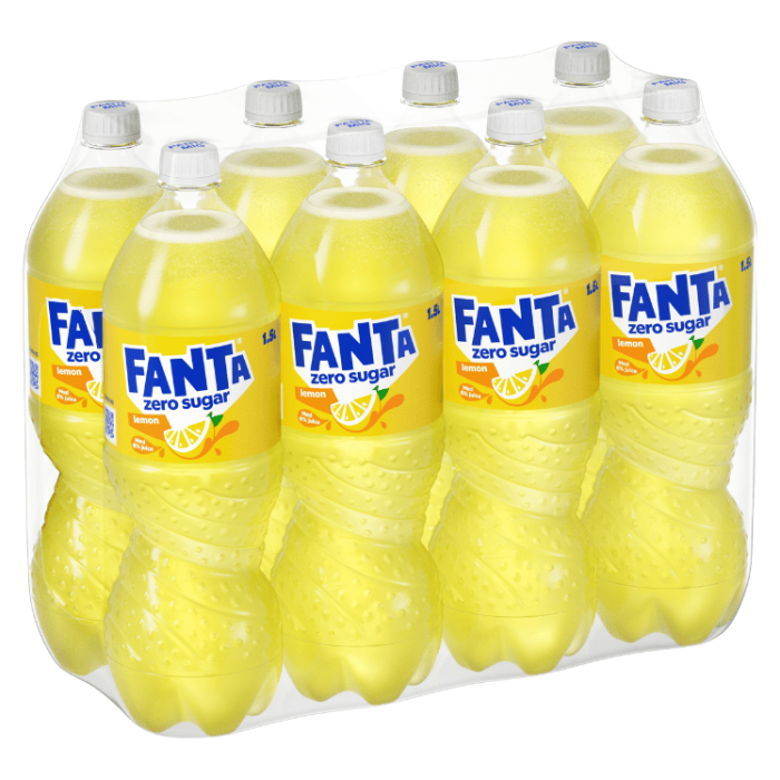 Fanta Fanta Zero Lemon 8 X 1,5 L