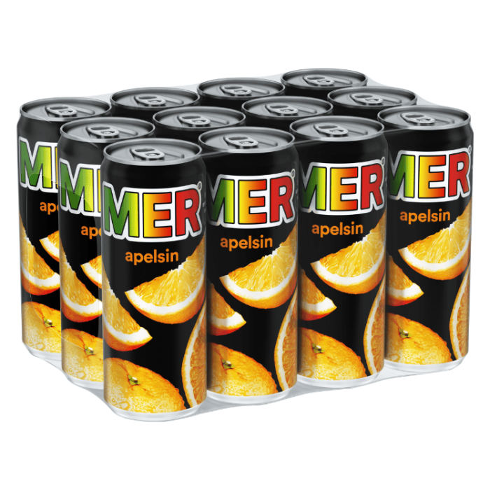 Mer Mer Apelsin 12 X 33 CL