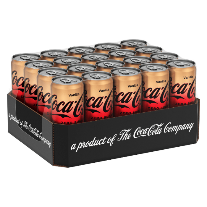 Coca-Cola Coca Cola Zero Vanilla 20 X 33 CL