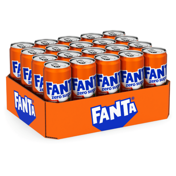 Fanta Fanta Zero Orange 20 X 33 CL