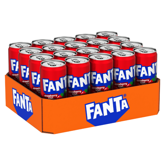 Fanta Fanta Strawberry & Kiwi 20 X 33 CL