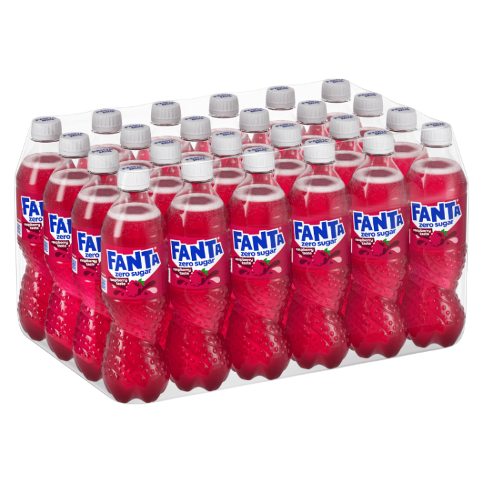 Fanta Fanta Zero Rasberry 24 X 50 CL