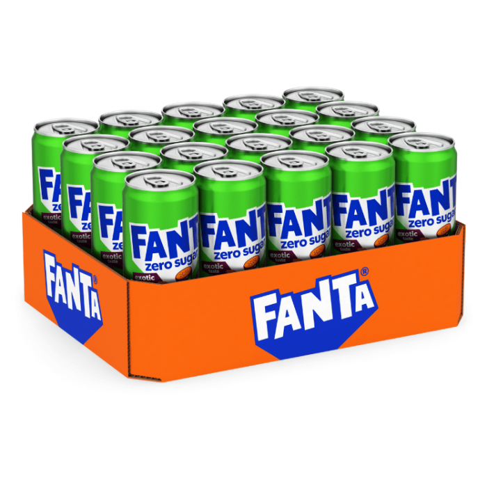 Fanta Fanta Zero Exotic 20 X 33 CL