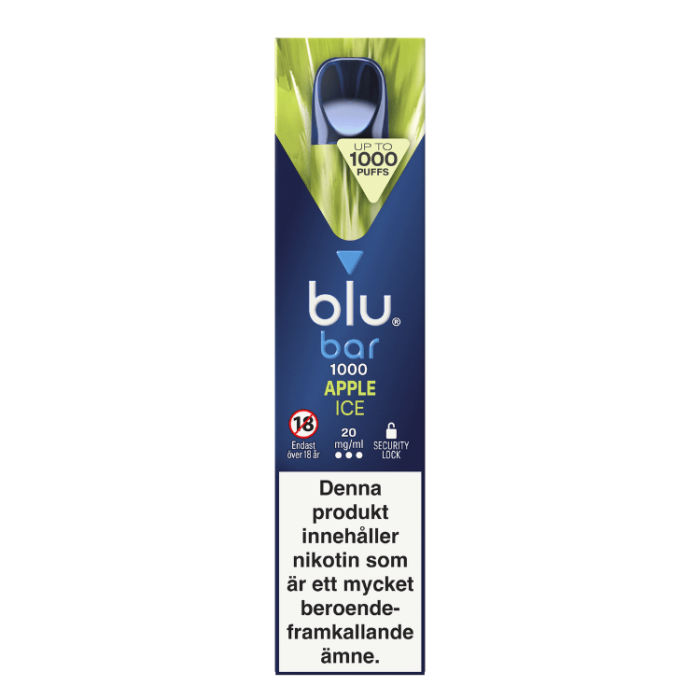  Blu Bar Apple Ice 20 MG