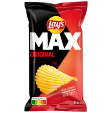  Lays MAX Original Salted 22 X 185 G