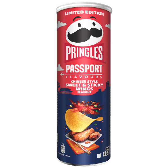  Pringles Chinese Sweet & Sticky Wings 19 X 165 G