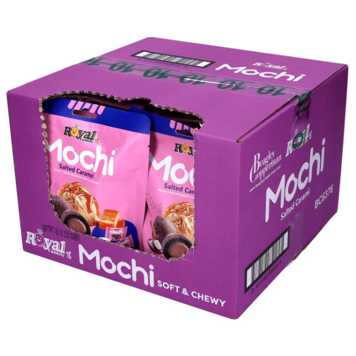  Royal Family Mochi Salted Caramel 12 X 120 G