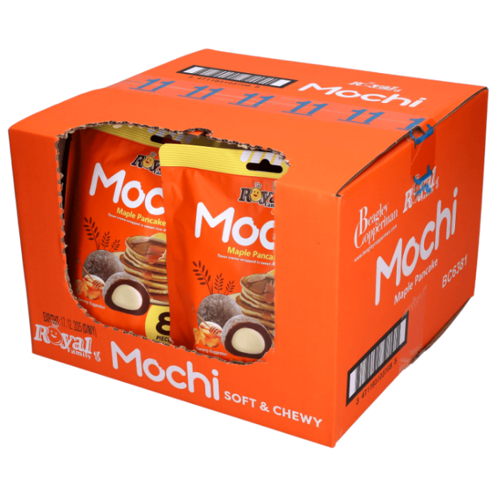  Royal Family Mochi Maple Pancake 12 X 120 G