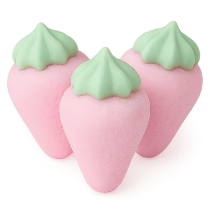 Sam Grossist AB SGAB Skumma Rosa Jordgubbar 4 X 750 G