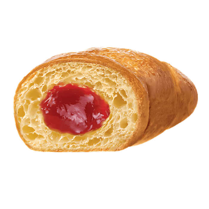 Melegatti Melegatti Croissant Körsbärsmarmelad 12 X 6 X 50 G