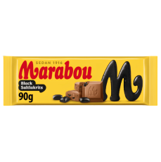  Marabou Black Saltlakrits 24 X 90 G